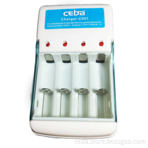 China Manufacture 1.2v Ni-Cd Ni-Mh Battery Charger With(CB CE CQC)
